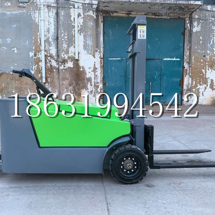 南开区小型电动叉车1吨2吨步行站驾式电瓶堆高充电装卸车液压升降车铲车